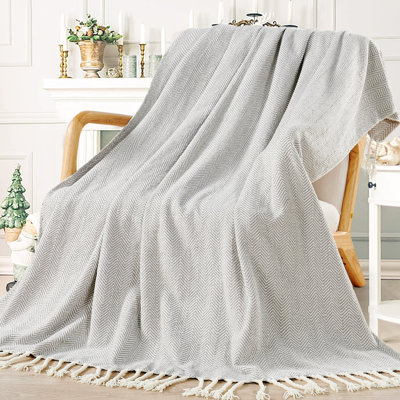 Knitted Throw Blanket