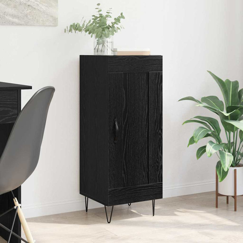 34.5cm Sideboard, Black Oak