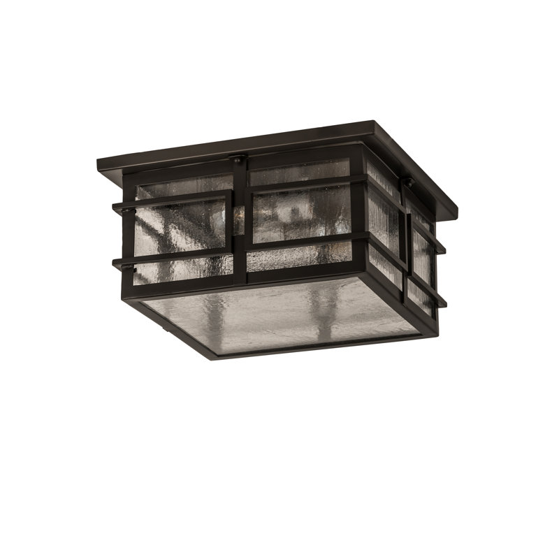 Plafonnier encastré 2 lumières 14,75 po