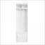 Arbre d'entrée avec banc de rangement, armoire et amp; 6 crochets - Rangement d'entrée moderne blanc étroit | Blanc | Panneau de particules-1427367547