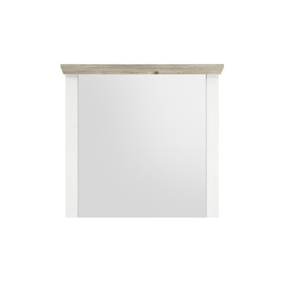 Saybrook Wood Flat Wall Mirror