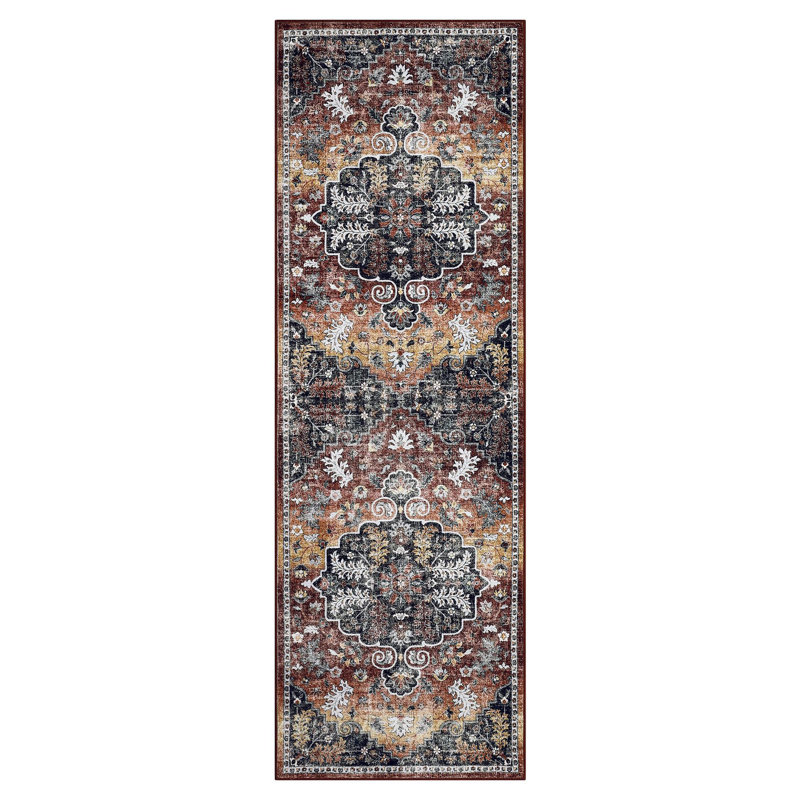 Abstract Machine Printed  Area Rug, Rectangle 160 x 230 cm