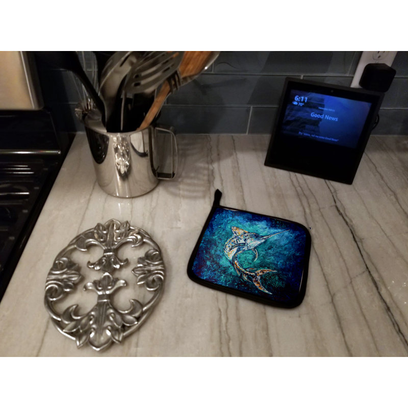 Caroline's Treasures Martin Welch New Artwork Polyester Potholder Set