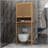 Charming Independent Toilet Storage Rack for Space Optimization