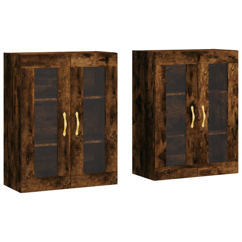 Alayla Bathroom Cabinet, Smoked Oak