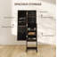 Freestanding Jewelry Armoire-369595743