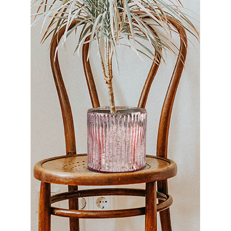 6'' H Glass Tabletop Tealight Holder