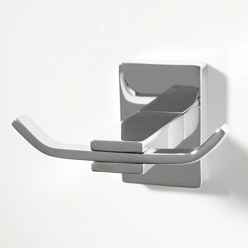 Helsinki Collection Wall-Mount Robe Hook, Chrome
