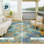 Tapis géométrique intérieur / extérieur lavable à la machine Chantille ACN2452-1604970750-1604970746
