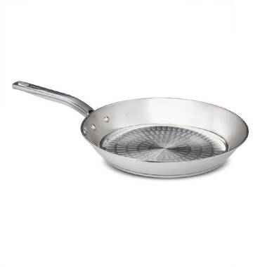 Lexi Home Tri-Ply Stainless Steel Nonstick Frying Pan Size: 10 LB5573