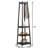 Coat Rack w/ 3-Tier Storage Shelves-1650710725