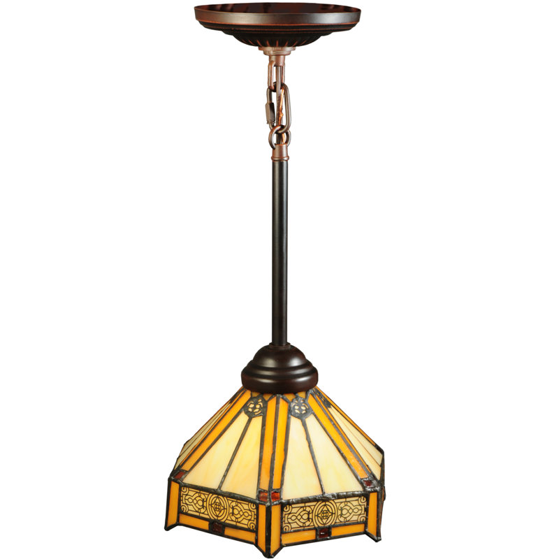 1 - Light Mahogany Bronze Unique/Statement Pendant