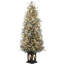 Mini arbre de Noël 2 pièces 3 pi avec 70 lumières DEL blanc chaud et 8 modes