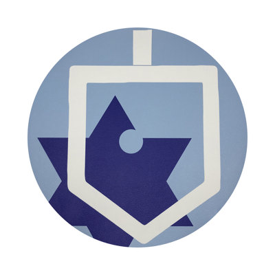 Napperon Hannukah Dreidel