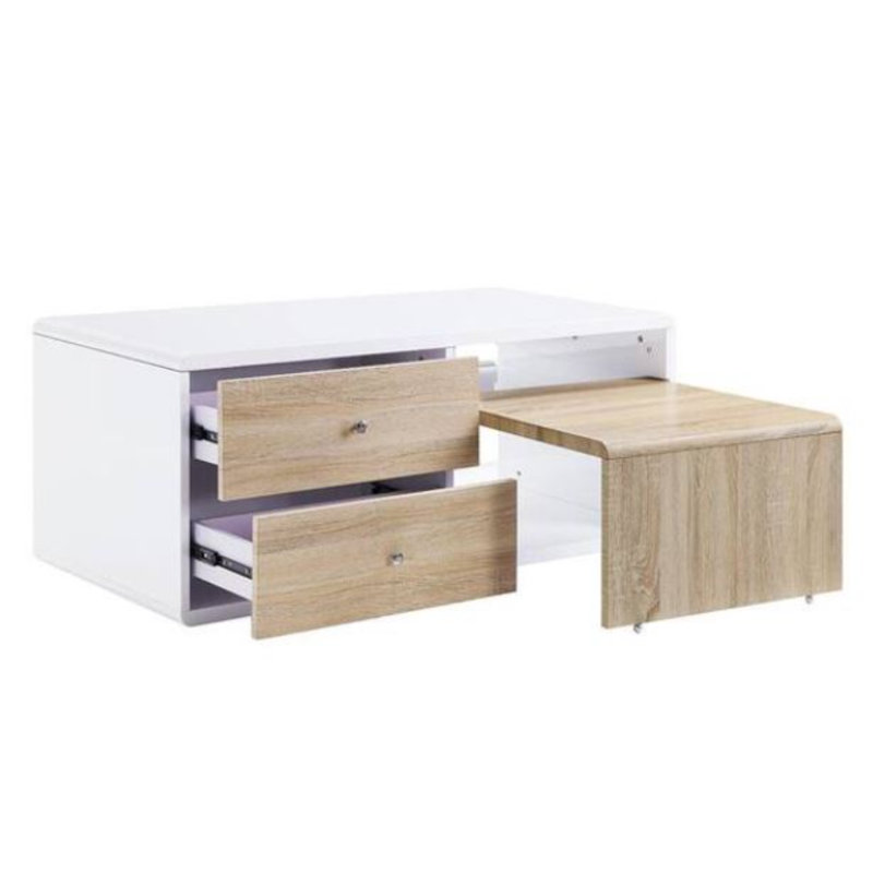 Table basse 47 po à 2 tiroirs Constantina