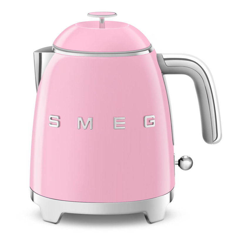 SMEG 50's Retro Style 3-Cup Mini Electric Kettle, Pink
