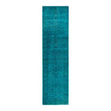 Overyed One-of-a-Kind Runner 2'8" X 10'4" Hand Knotted Area Rug