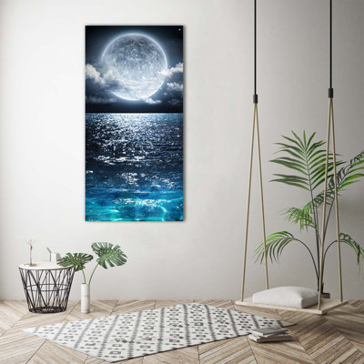 Full Moon - Wrapped Canvas Print