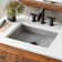 NativeStone Stone Handmade Rectangular Undermount Bathroom Sink