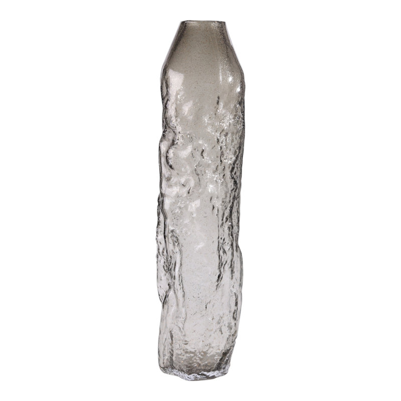 Seward Large Glass Vase, 20" H x 7" W x 7" D