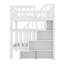 Lit superposé double en bois avec rangement-776046804