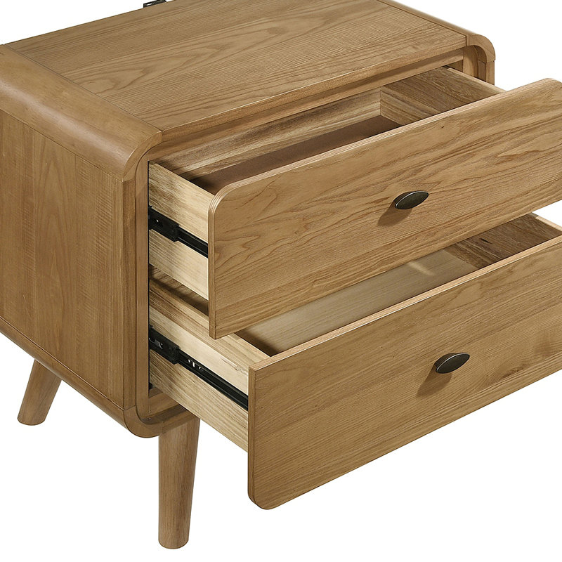 Table de chevet 2 tiroirs