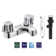 Plumb Tech Bathroom Faucets 2-handle Bathroom Faucet with Drain Assembly