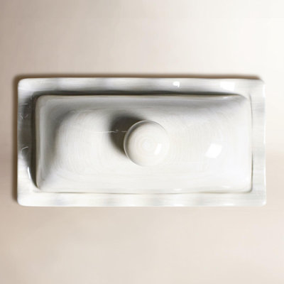 Rectangle Ceramic Butter Dish