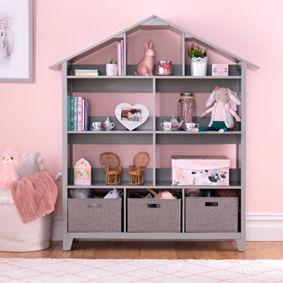 Martha Stewart Living & Learning Kids Dollhouse Bookcase 57.8" H X 51.7
