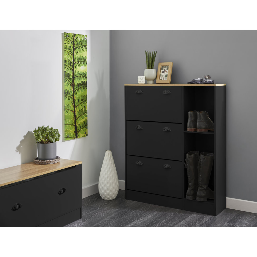 8 Pair Shoe Storage Cabinet