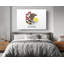 «Illinois State Flag USA Flags», photographie sur toile tendue-2103729185