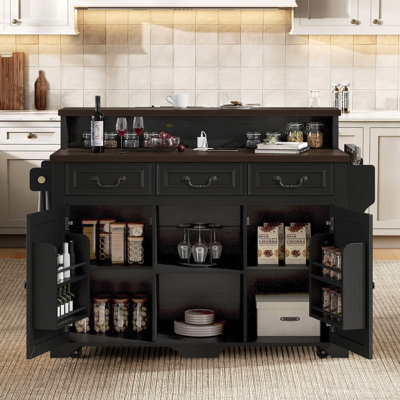 Harpenden 53.2" Kitchen Island With Storage