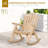 Aspers Wood Rocking Outdoor Adirondack Chair-1829771735