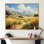 The Saintevictoire Mountain Paul Czannes - Landscapes Canvas Art Print
