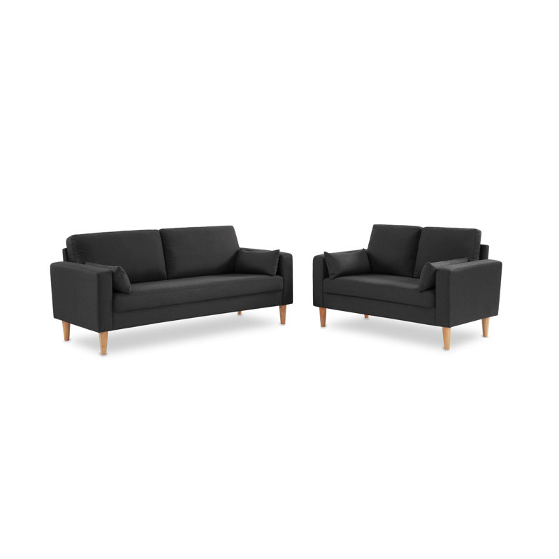 Clintwood 2 Seater Sofa, Dark Gray
