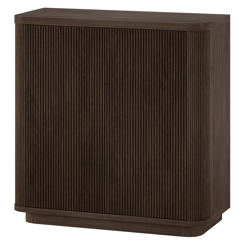 Armoire d'appoint rectangulaire Easton, Brun aulne