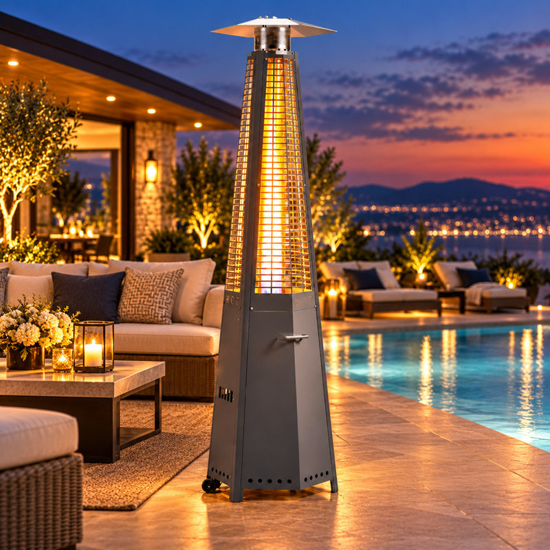 Standing Patio Heater, Hexagone