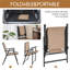 Parral Foldable Outdoor Patio Dining Armchair-2119203301