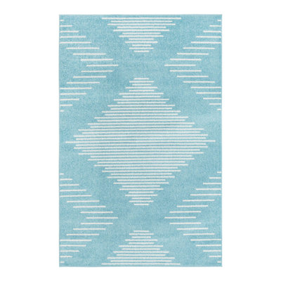Tapis bleu Katlain