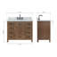 Ensemble de meuble-lavabo simple 43 po Grevera-302232325-315771788