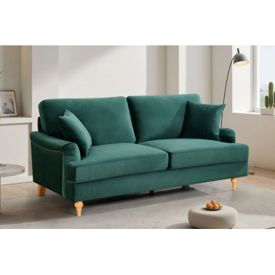 Elmeta 3 Seater Chenille Sofa