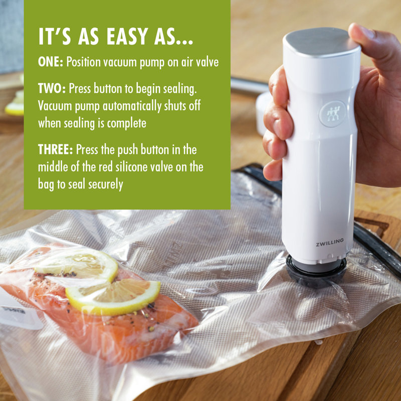 Zwilling J.A. Henckels Fresh & Save 10 Piece Vacuum Sealer Bag