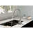 Kitchen Faucet With Pull Down Sprayer-118350834