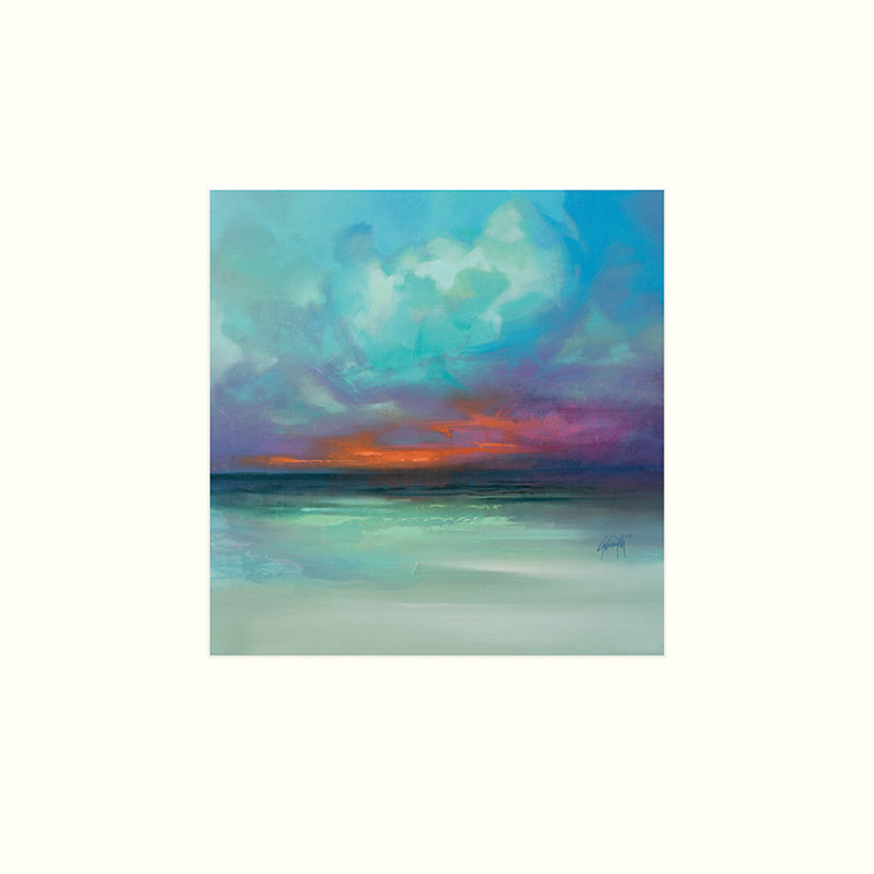 Hebridean Tranquility by Scott Naismith - Painting, 60cm H x 60cm W x 0.01cm D