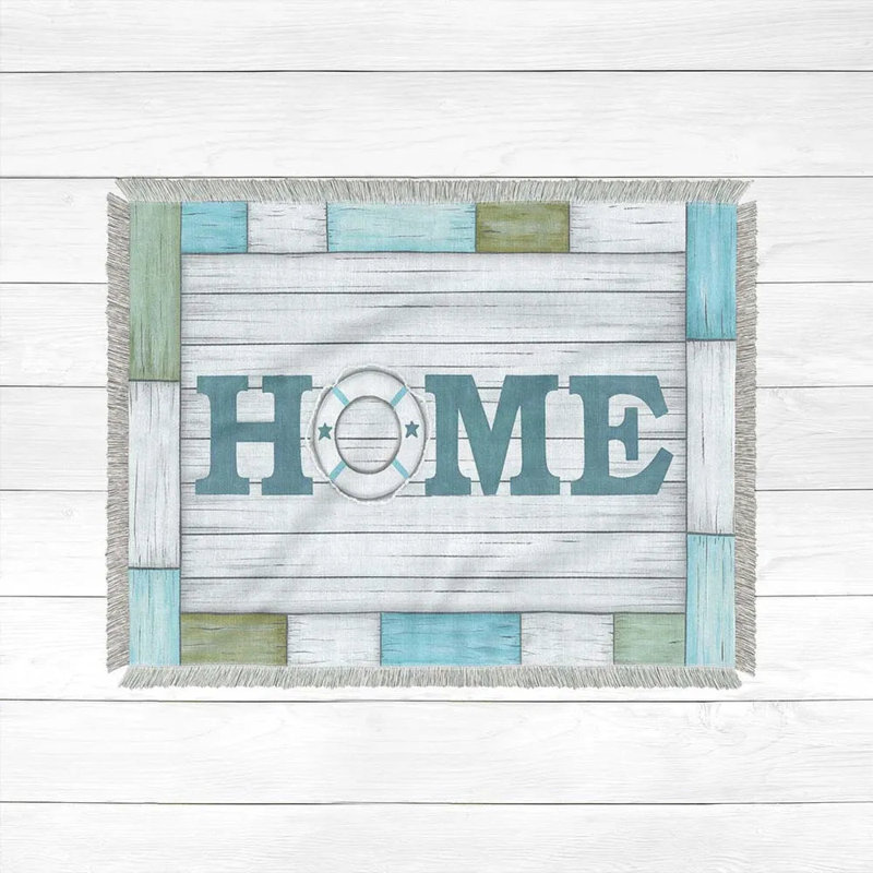 Jeté Nautical Home, L 50 po x L 60 po
