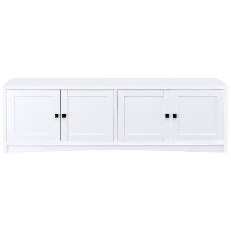 Patterson 4-door 78-inch Tv Stand, White