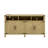59" Modern Sideboard With Charging Station & 4 Doors, Adjustable Shelf Buffet Cabinet With USB Ports-1711000688