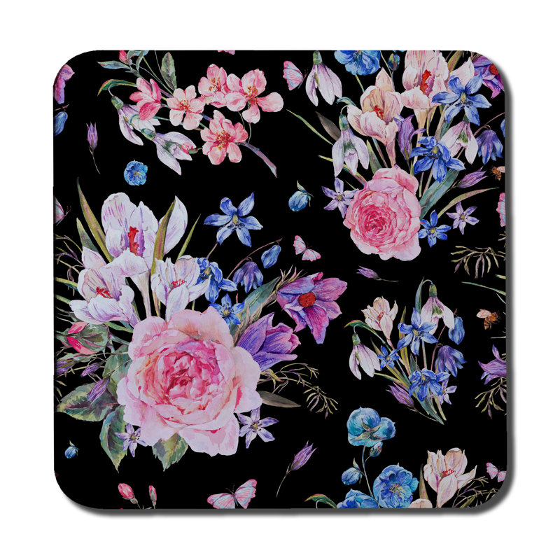 Square 6 Piece Coaster Set