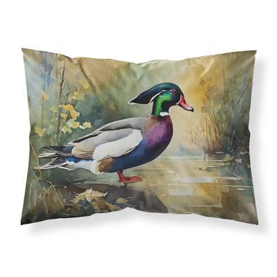 Art Print Fabric Standard Pillowcase, Vibrant Artistic Design, Breathable Moisture-Wicking, Low Maintenance Easy Care Pillow Cover