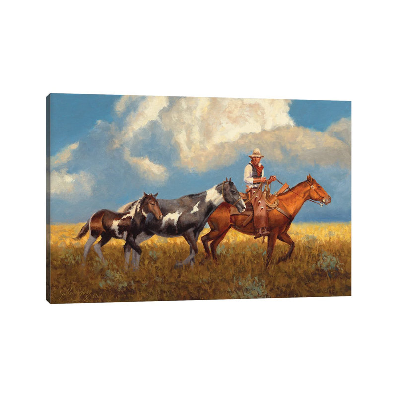Coming Home par - Toile tendue, H 26 po x l 40 po x 1,5 po
